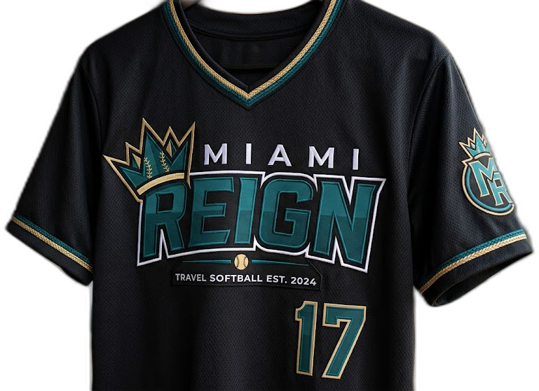 Miami Reign black jersey